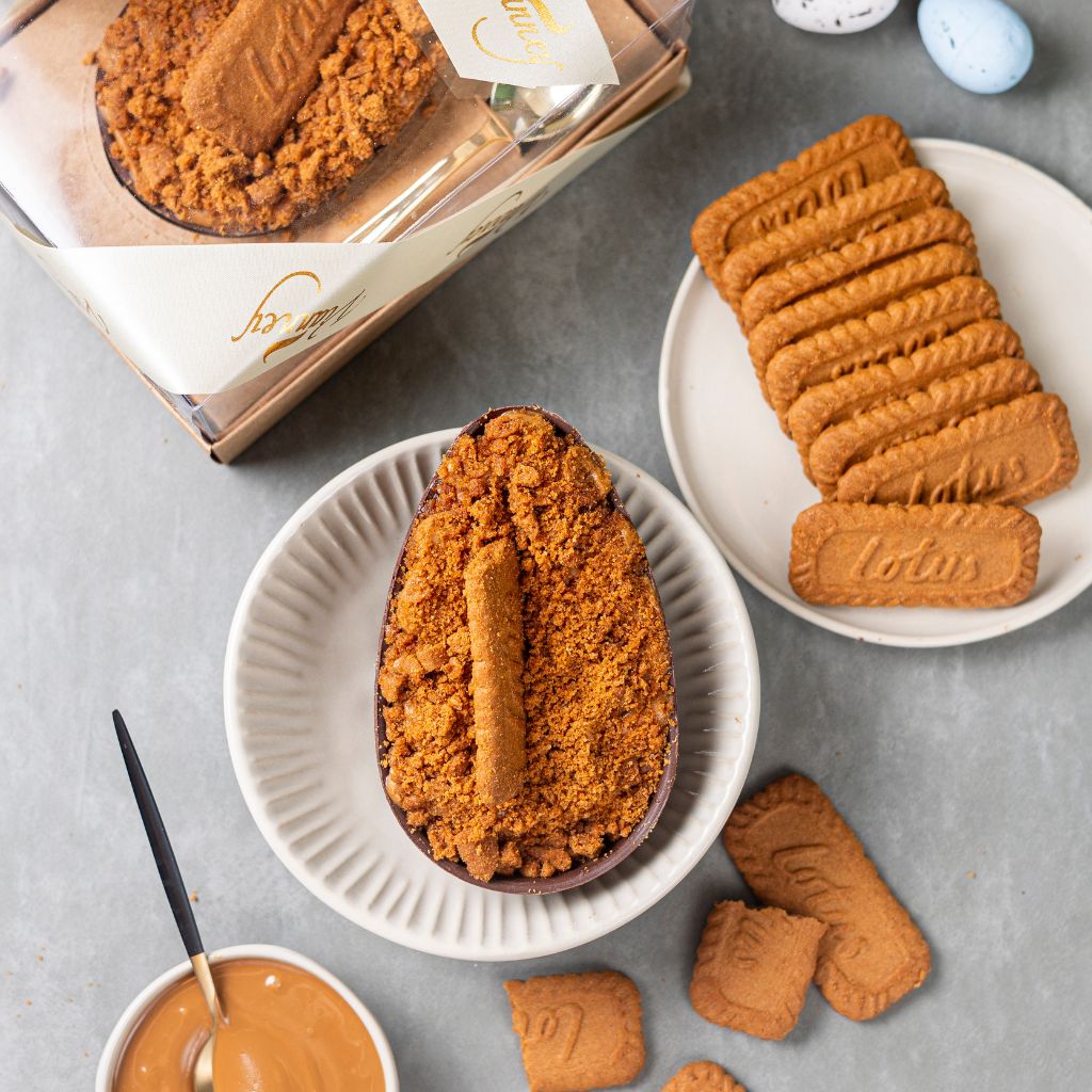 Ovo de Colher Biscoito Lótus