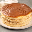 Torta de ninho tostado