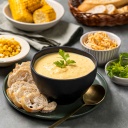 Caldo de Frango com Milho Verde