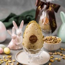 Ovo de pistache com praliné