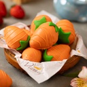 Bombom de morango cenourinha