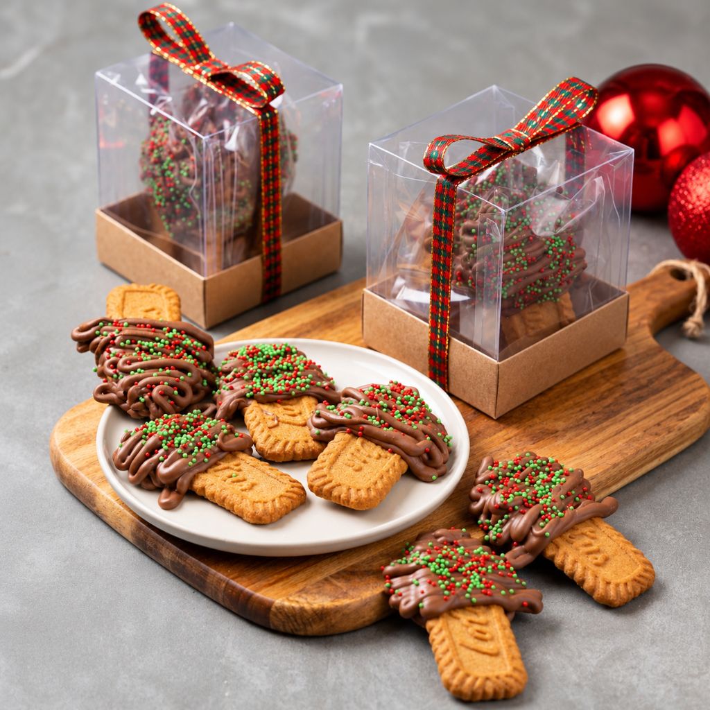 Árvore de Chocolate Biscoito Lotus
