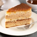 Torta de ninho tostado