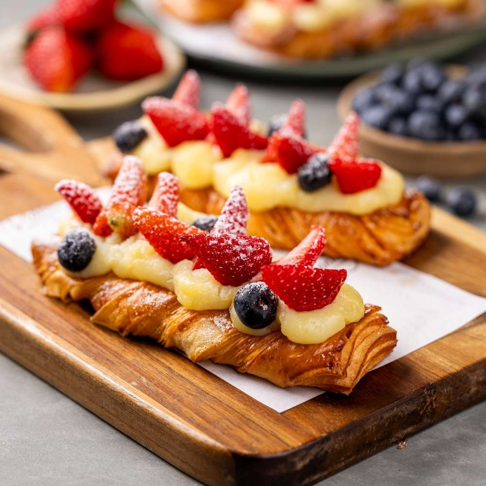Danish de Frutas Vermelhas