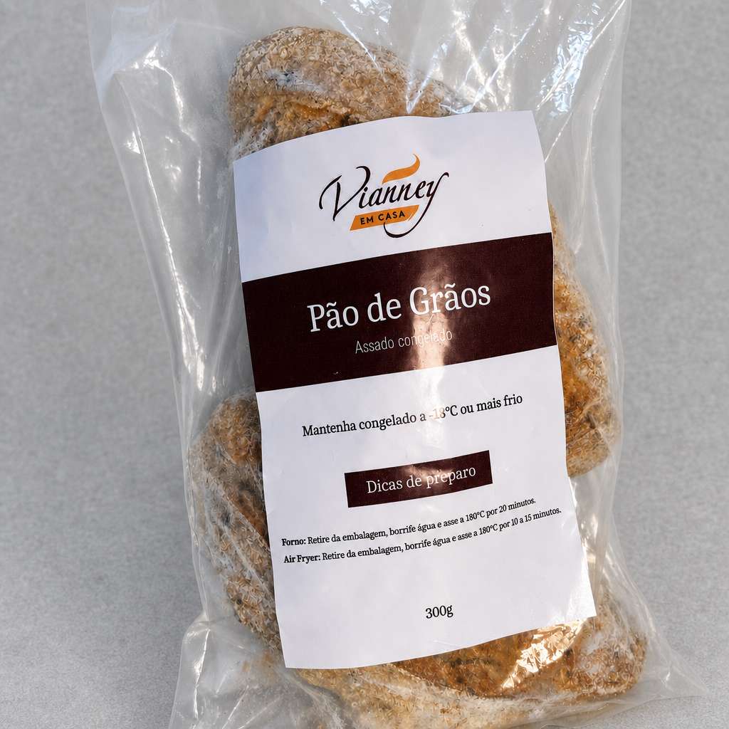 Pão de Grãos (2un) -  Congelado