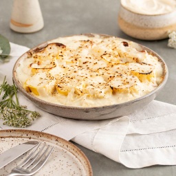 [1360] Rondelli Recheado com Presunto e Mussarela ao Molho Branco 800g - Congelado