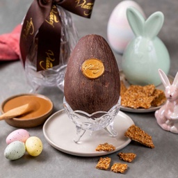 [112613] Ovo de caramelo com praliné de castanhas