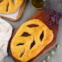 [102342] Fougasse Gruyere e Limão Pepper