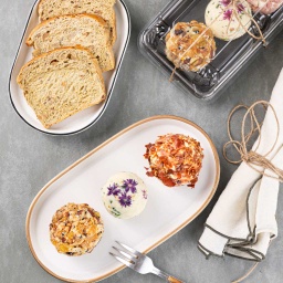 Trio de Terrines Mix de Castanhas Parma e Parmesão