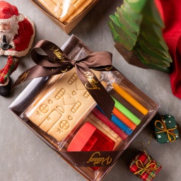 Kit Casinha Natalina para Colorir