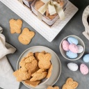 Caixa Biscoito Amanteigado de Páscoa