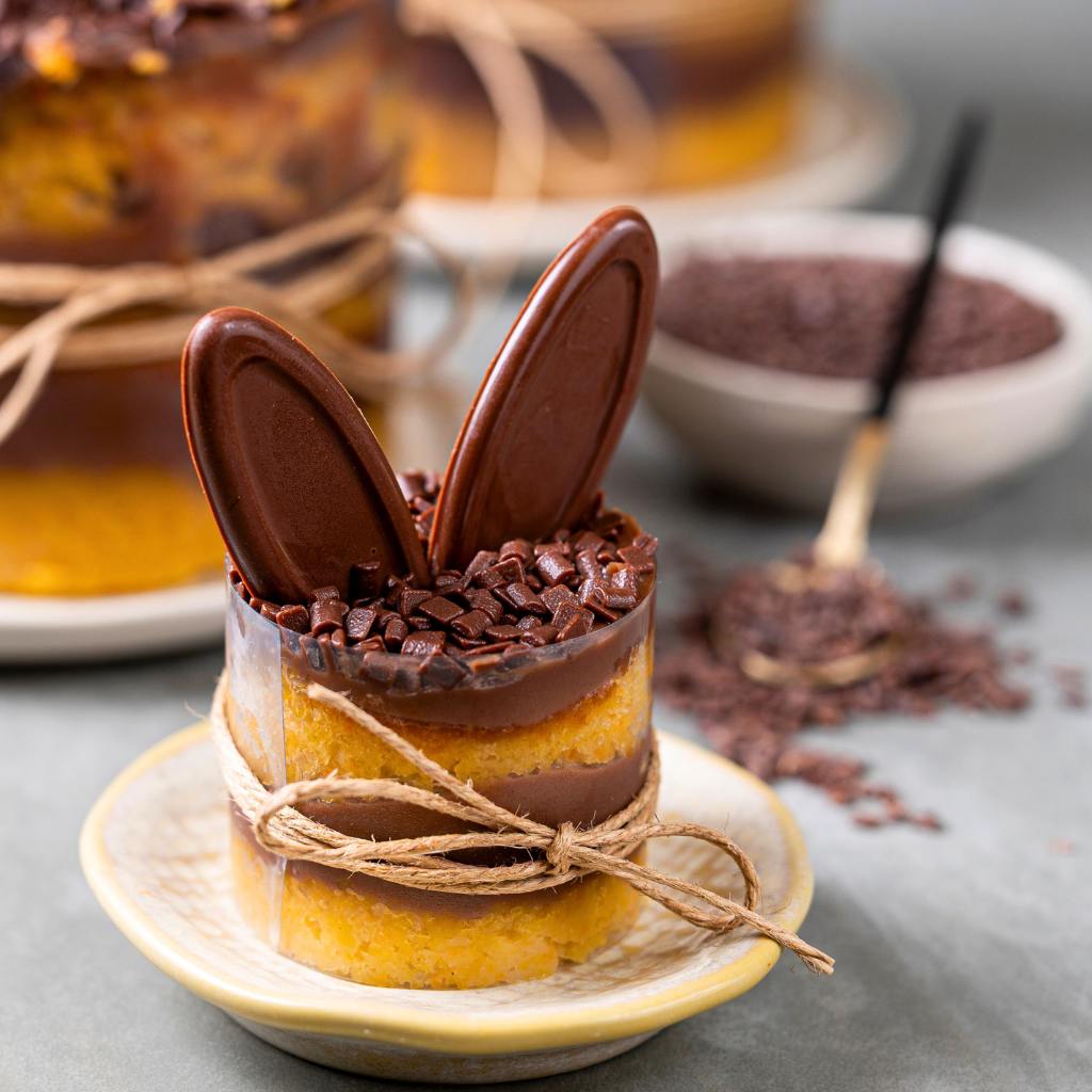 Naked Cake Cenoura Páscoa