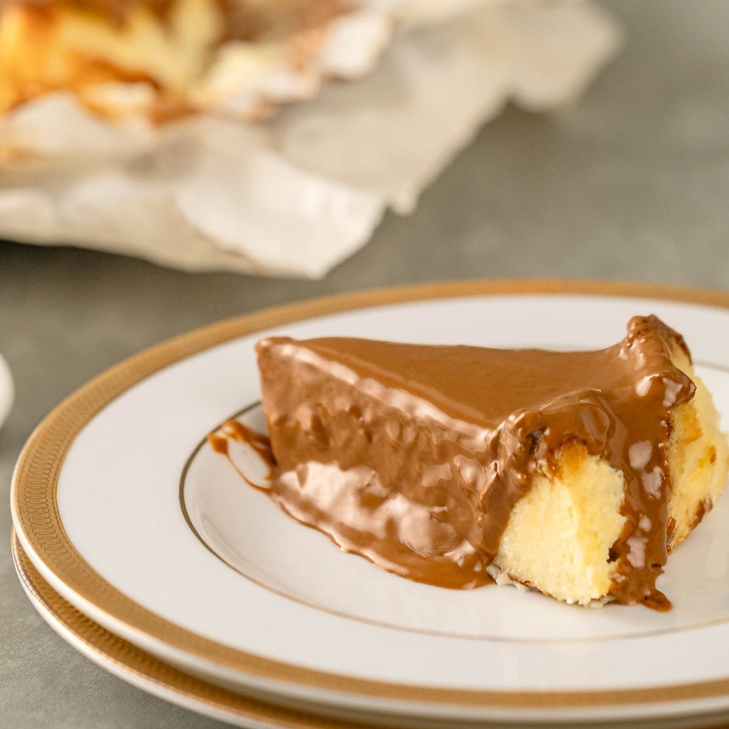 Cheesecake Basca de Caramelo