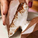 Coração Lapidado com Recheio de Marshmallow