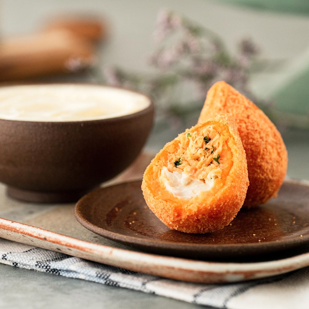 Coxinha de Frango com Catupiry 500g -  Congelada