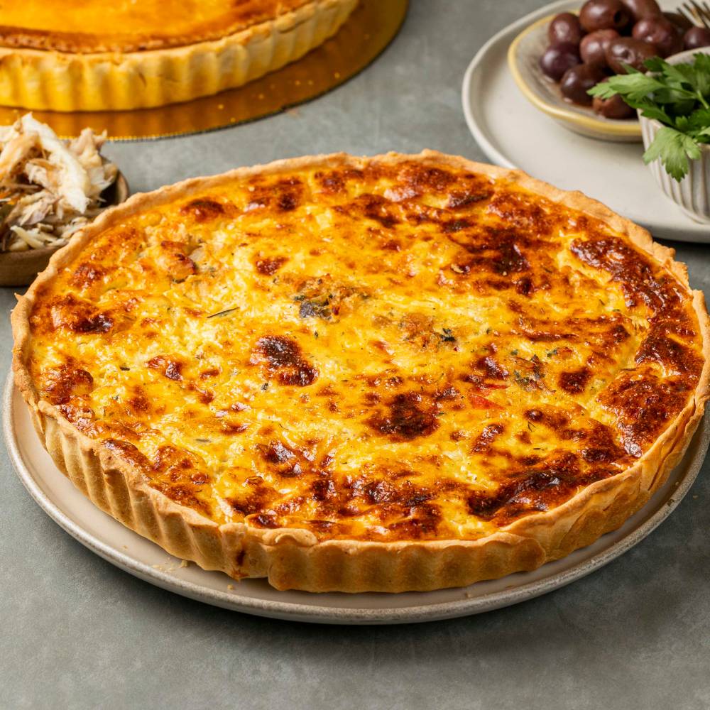 Quiche de Bacalhau Grande