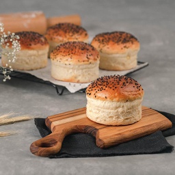 [083417] Pão de Hambúrguer com Gergelim