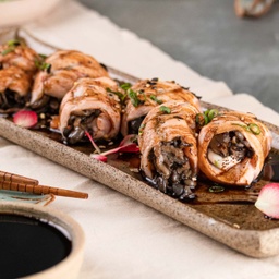 [109742] Shimeji Salmão Roll