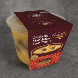 [117163] Caldo de Mandioca com Carne 400g - Congelado